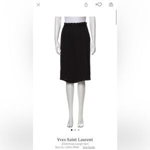 YSL skirt